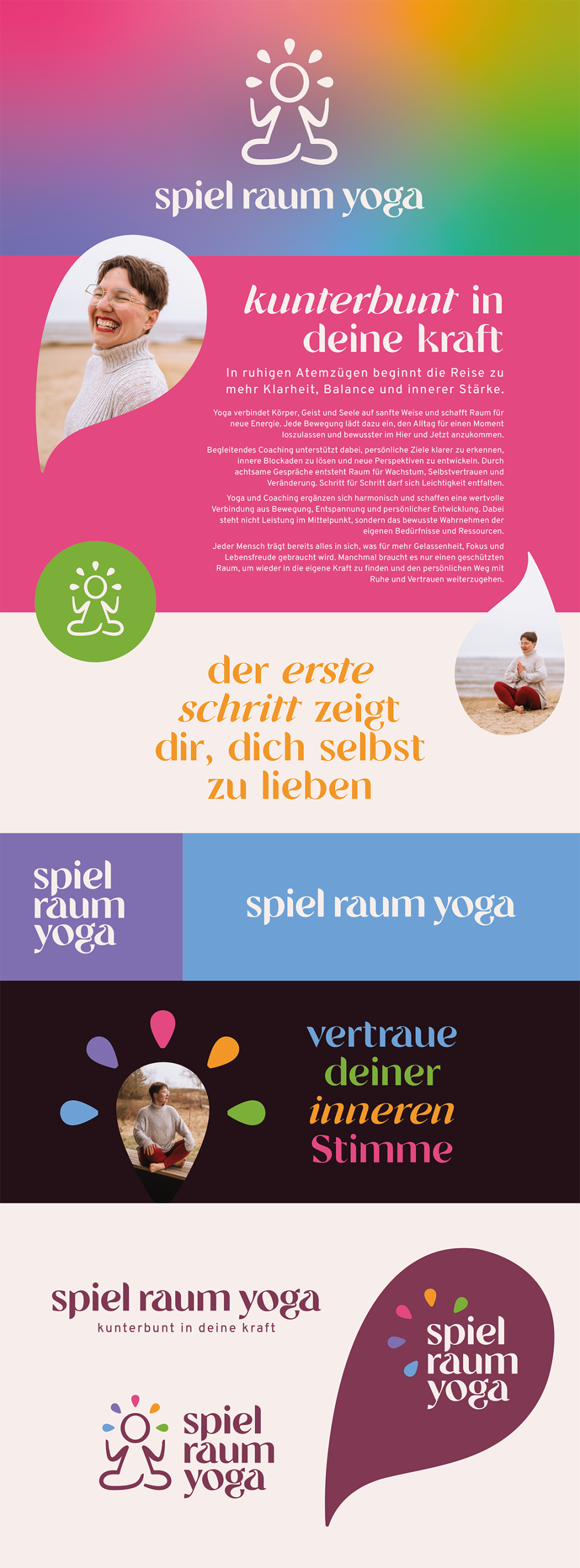 CeliArtstudio - Fotografie und Design by Celina Daube - BRAND DESIGN für Spiel Raum Yoga by Sofia Nagorski